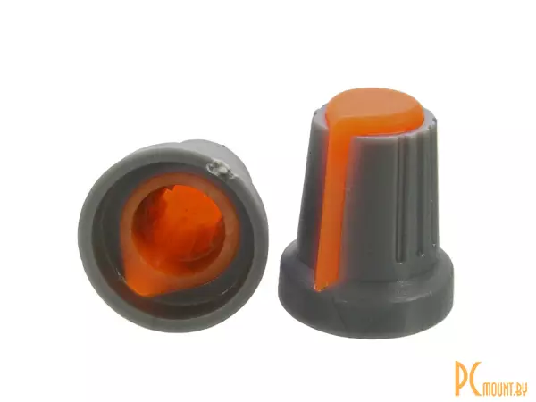 AG2 Рукоятка для потенциометра поворотного WH148, оранжевый